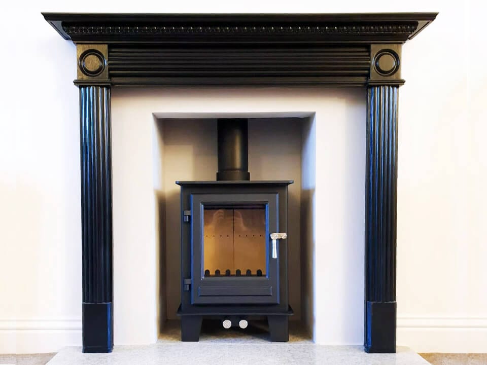 Clock-blithfield-stove-installation-takeley